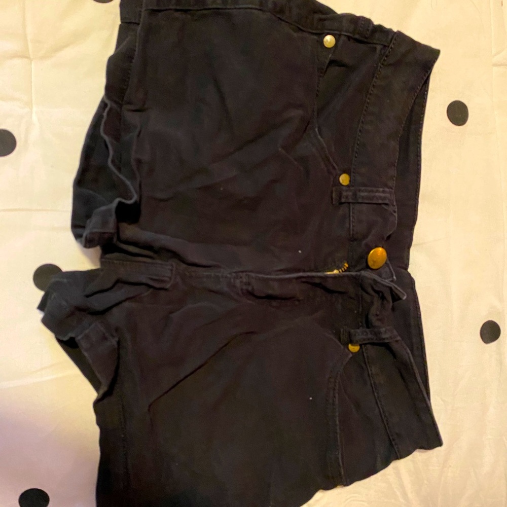 Black shorts